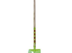 Pelle ronde métal pour enfant vert Pelle ronde métal pour enfant vert