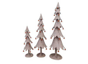 Trois sapins métal 42.5 x 12 x 12 cm Trois sapins métal 42.5 x 12 x 12 cm