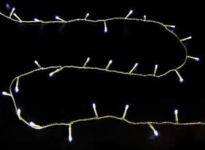 Guirlande Full pétillante 10m 180 LED blanc