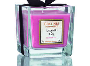 Bougie parfumée 200 g Laurier Lys