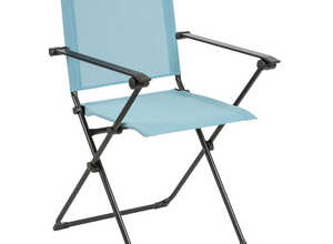 Fauteuil pliant Anytime bleu aqua