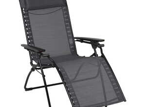Fauteuil Relax Evolution gris obsidian