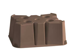 Socle pour récupérateur d’eau de 500 L – couleur taupe Socle pour récupérateur d’eau de 500 L – couleur taupe