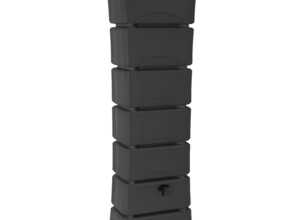 Récupérateur à eau Latitude Anthracite 300 L 190 cm Récupérateur à eau Latitude Anthracite 300 L 190 cm