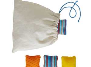 Coussins sensoriels en coton bio*