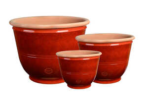 Pot Campana Rouge Candy en terre cuite – D30xH28 Pot Campana Rouge Candy en terre cuite – D30xH28