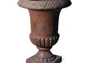 Vase Médicis Texas coloris rouille H 78 x Ø 56 cm Vase Médicis Texas coloris rouille H 78 x Ø 56 cm