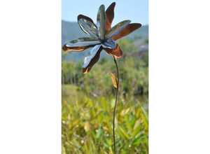 Fleur sauvage sur tige Home to Garden rouille