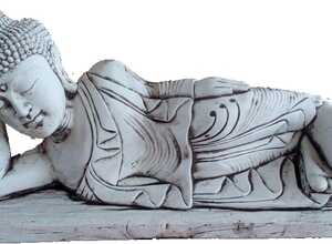 Statue Bouddha Parinirvana