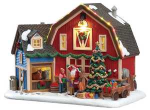 Animation décorative Noël à la ferme
