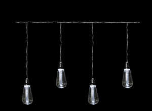 Rideau Ampoule Longue Filament Blanc Edison