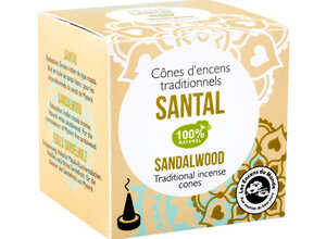 Cônes x15 santal