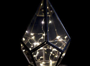 Lampe Pear Lantern Base Noire