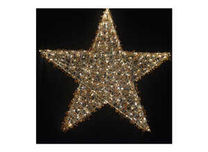 Étoile Cuivre Twinkle 3D 240 Led Étoile Cuivre Twinkle 3D 240 Led