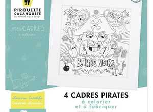 4 cadres pirates à colorier et fabriquer 4 cadres pirates à colorier et fabriquer