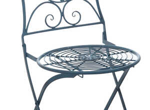 Chaise de jardin pliante en métal Mandala Chaise de jardin pliante en métal Mandala