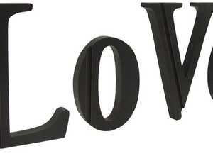 Décoration murale 4 lettres Love Décoration murale 4 lettres Love