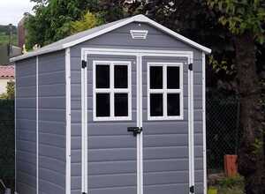 abri de jardin résine Keter Premium 86+ 4,40 m² Ep.16 mm