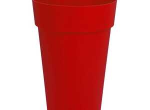 Vase haut de la gamme Toscane rouge Ø 46 cm Vase haut de la gamme Toscane rouge Ø 46 cm