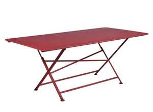 Table pliante Cargo Piment 190 x 90 cm