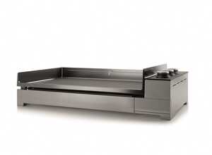 Plancha Premium Gaz 75 châssis Inox