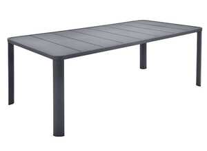 Table de jardin Fermob Oléron L205 l100 cm aluminium carbone
