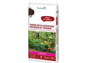 Terre de plantation potager et verger 30 L Terre de plantation potager et verger 30 L