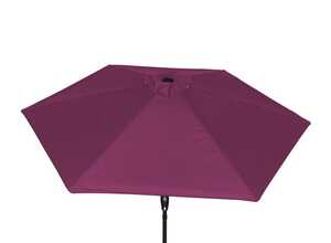 Parasol rond à manivelle violet Parasol rond à manivelle violet