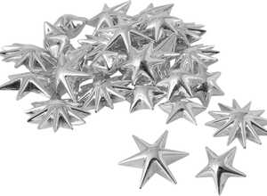 Etoiles argent déco de table