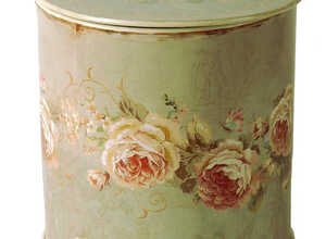 Poubelle Salle de bain Roses