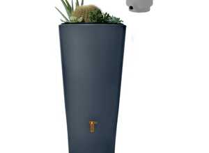 Récupérateur d'eau GARANTIA Vaso 2en1 220 L Graphite Récupérateur d'eau GARANTIA Vaso 2en1 220 L Graphite