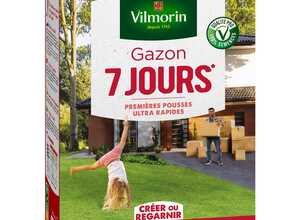 Gazon prise rapide en 7 jours Vilmorin 1 kg