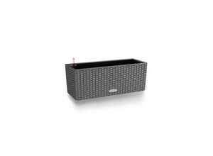 Bac 50cm Balconera kit complet granit Lechuza L.50 x l.19 x H.19 cm