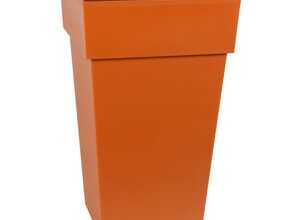 Pot carré gamme Toscane orange L40xl39xH65 cm Pot carré gamme Toscane orange L40xl39xH65 cm