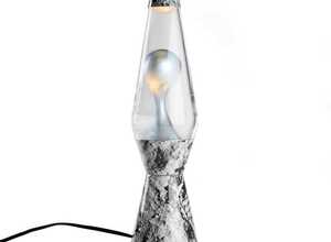 Lampe à lave imprimée Lune