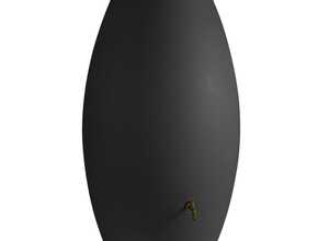 Récupérateur d'eau rotomoulage BELLIJARDIN anthracite en jarre 1 000 L Récupérateur d'eau rotomoulage BELLIJARDIN anthracite en jarre 1 000 L