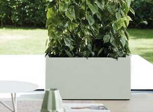 Bac à fleurs Elho Vivo L88 H41 cm blanc mat Bac à fleurs Elho Vivo L88 H41 cm blanc mat