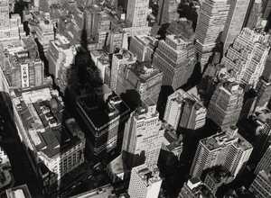 Affiche vue de l'Empire State Building New York