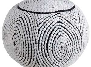 Pouf boule en polyester Pouf boule en polyester