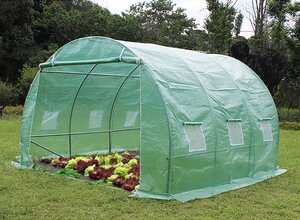 Bâche pour serre jardin tunnel 9 m² - Habrita Bâche pour serre jardin tunnel 9 m² - Habrita