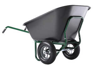Brouette polypro roues gonflées Expert Twin- 300L