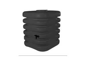 Récupérateur d'eau BELLIJARDIN anthracite Cubique 1000 L