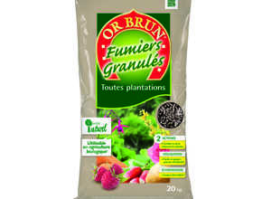 Fertilisant Or Brun en granulés 20 kg