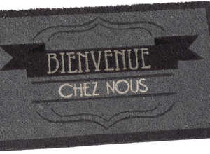 Paillasson Bienvenue chez nous 45x75 cm
