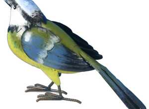 Mésange en métal 36 cm