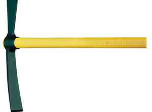 Pioche-hache douille ronde 2 kg Manche Novamax - Leborgne