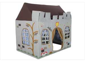 Petit château fort en tissu win green