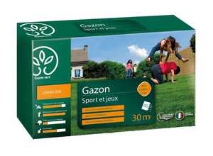 Gazon Sport et Jeux 1 Kg - Pour 30m2