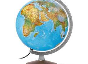 Globe terrestre lumineux Cobalto