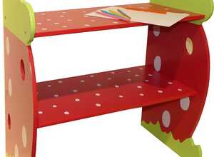 Etagère pour enfant  Fraise